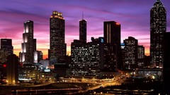 Cityscapes lights urban