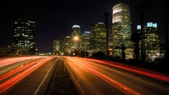 Cityscapes lights urban