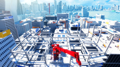 Cityscapes mirrors edge buildings