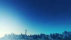 Cityscapes mirrors edge buildings