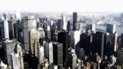 Cityscapes new york city city skyline