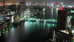 Cityscapes night architecture buildings