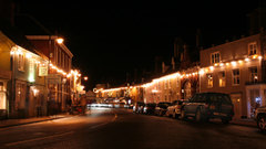 Cityscapes night architecture buildings