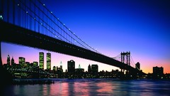 Cityscapes night Bridges buildings