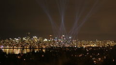 Cityscapes night buildings