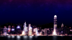 Cityscapes night buildings