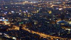 Cityscapes night buildings