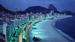 Cityscapes night buildings Beaches