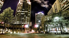 Cityscapes night buildings cities