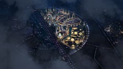 Cityscapes night futuristic science