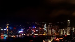 Cityscapes night lights colors