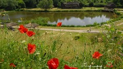 Cityscapes old Garden Europe