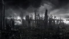 Cityscapes post-apocalyptic artwork City