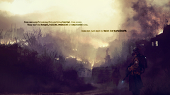 Cityscapes post-apocalyptic fire Quotes