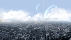 Cityscapes science fiction cities