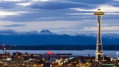 Cityscapes Seattle buildings