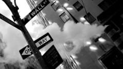 Cityscapes signs urban buildings