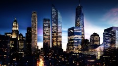 Cityscapes skylines buildings