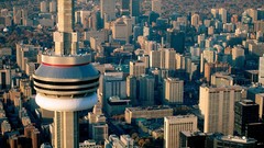 Cityscapes skylines Toronto HDR