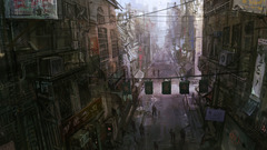 Cityscapes streets architecture buildings