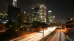 Cityscapes streets night