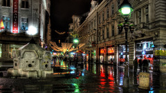 Cityscapes streets night architecture