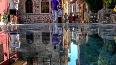 Cityscapes streets reflections