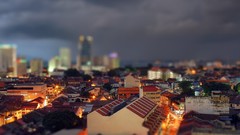 Cityscapes tilt-shift