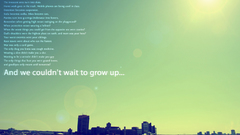 Cityscapes Typography nostalgia