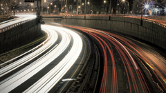 Cityscapes urban traffic long