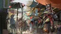 Cityscapes weapons Anime pixiv