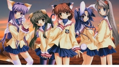 Clannad Anime girls