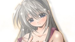 Clannad anime girls sakagami tomoyo Simple Background