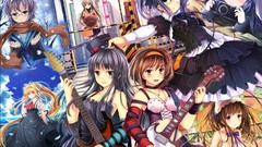 Clannad aria k - on lucky star the melancholy of haruhi 