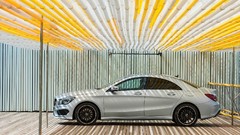 Class side view hungary 2014 Mercedes-Benz CLA