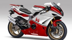 Classic Yamaha motorbikes