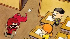 Classroom calvin and hobbes