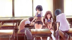 Classroom school uniforms ano natsu de matteru Kitahara Mio 