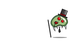 Classy funny metroid top hat