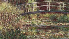 Claude Monet artwork lily pads