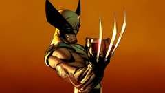 Claws X-Men wolverine minimalistic artwork Simple Background