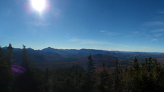 Clearing cascade panoramas hiked