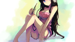 Cleavage akiyama mio headphones