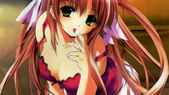 Cleavage anime girls