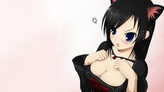 Cleavage cat ears Simple