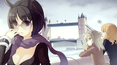 Cleavage glasses nekomimi animal