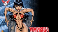 Cleavage heroine bikini top comics girls J. Scott Campbell 