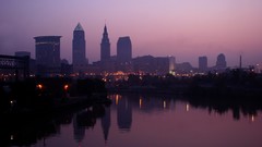 Cleveland cityscapes skylines