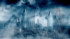 Cliffs Castles fantasy art
