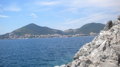 Cliffs rocks montenegro Budva